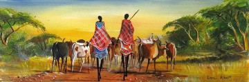  Herd Kunst - Hüten auf dem Weg aus Afrika